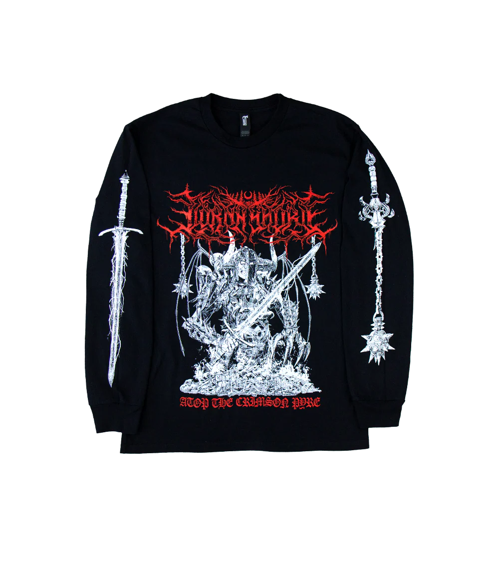 Lorna Shore Crimson Pyre Long Sleeve Shirt - Image 3