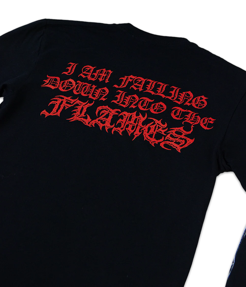 Lorna Shore Crimson Pyre Long Sleeve Shirt - Image 8