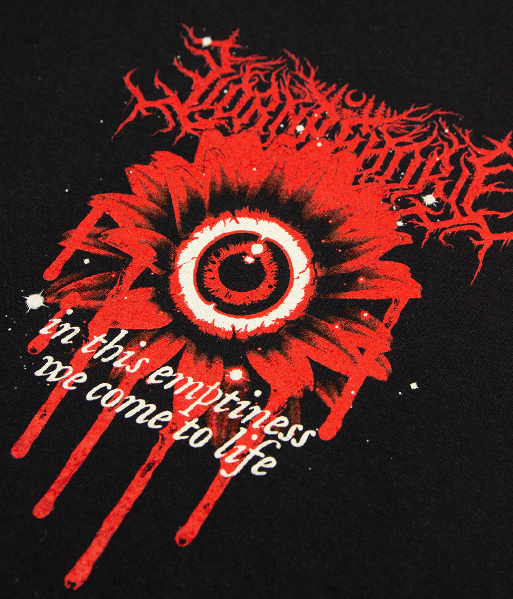 Lorna Shore Darkness Flower Shirt - Image 4
