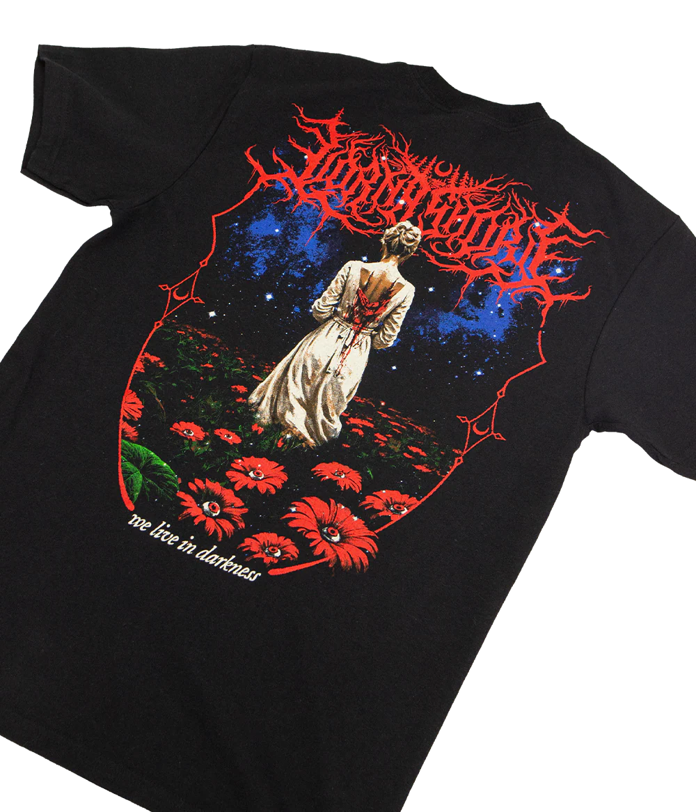 Lorna Shore Darkness Flower Shirt - Image 5