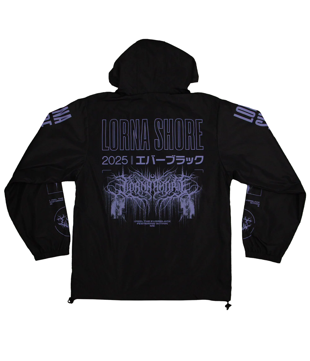 Lorna Shore Everblack Windbreaker Jacket - Image 3