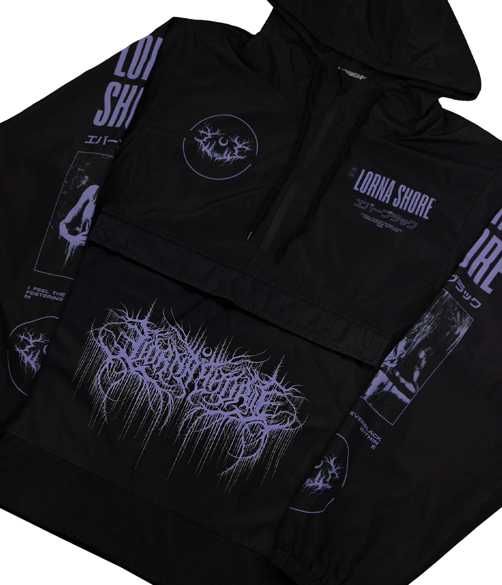 Lorna Shore Everblack Windbreaker Jacket - Image 4