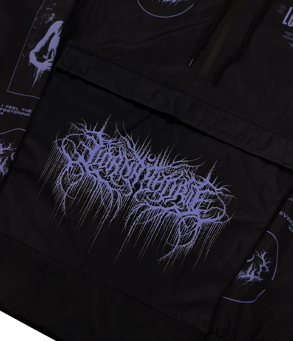 Lorna Shore Everblack Windbreaker Jacket - Image 7