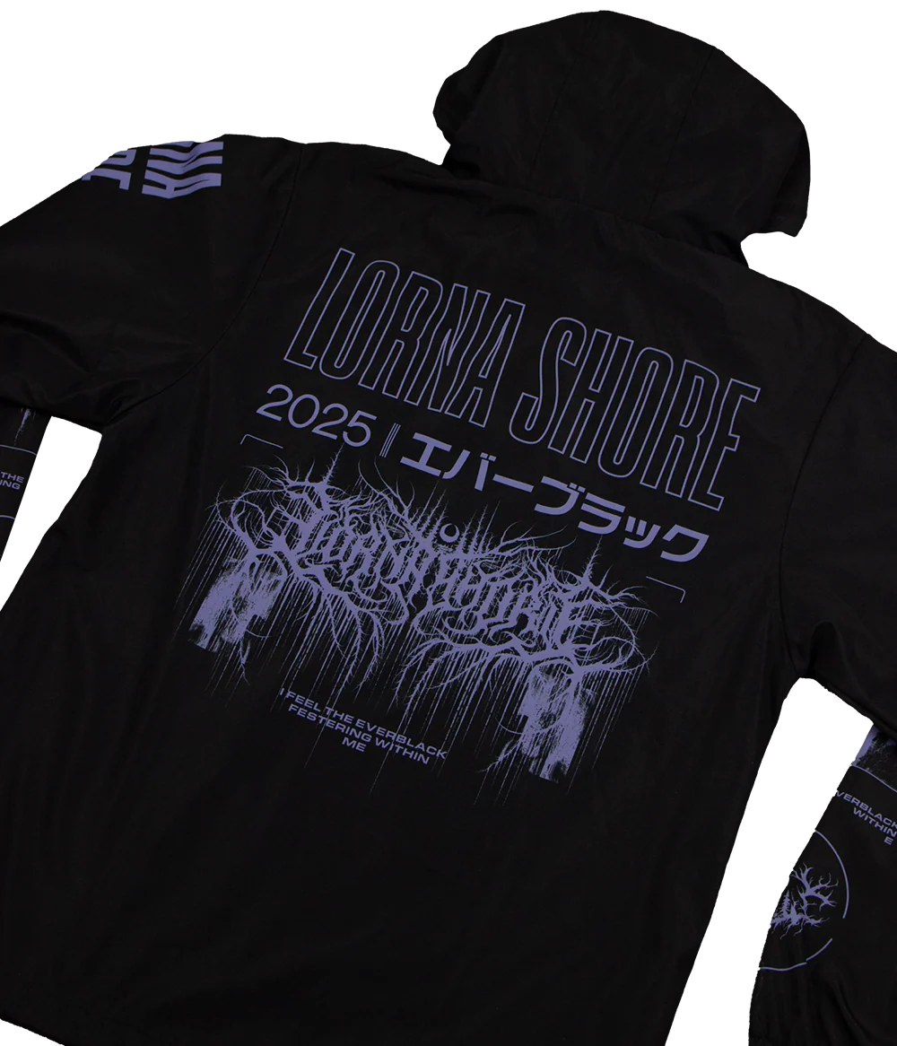 Lorna Shore Everblack Windbreaker Jacket - Image 9