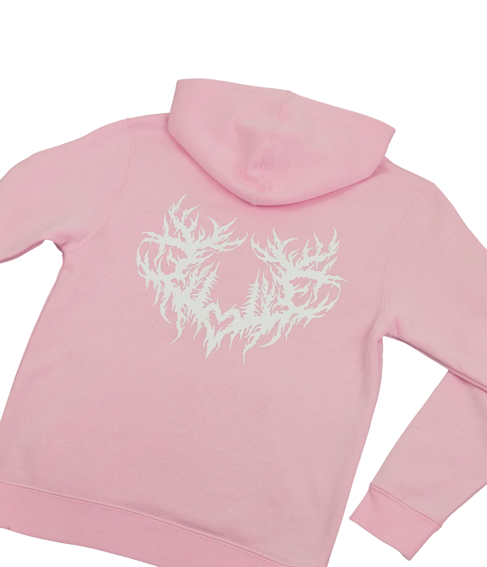Lorna Shore Heart Sigil Youth Hooded Sweatshirt - Image 4