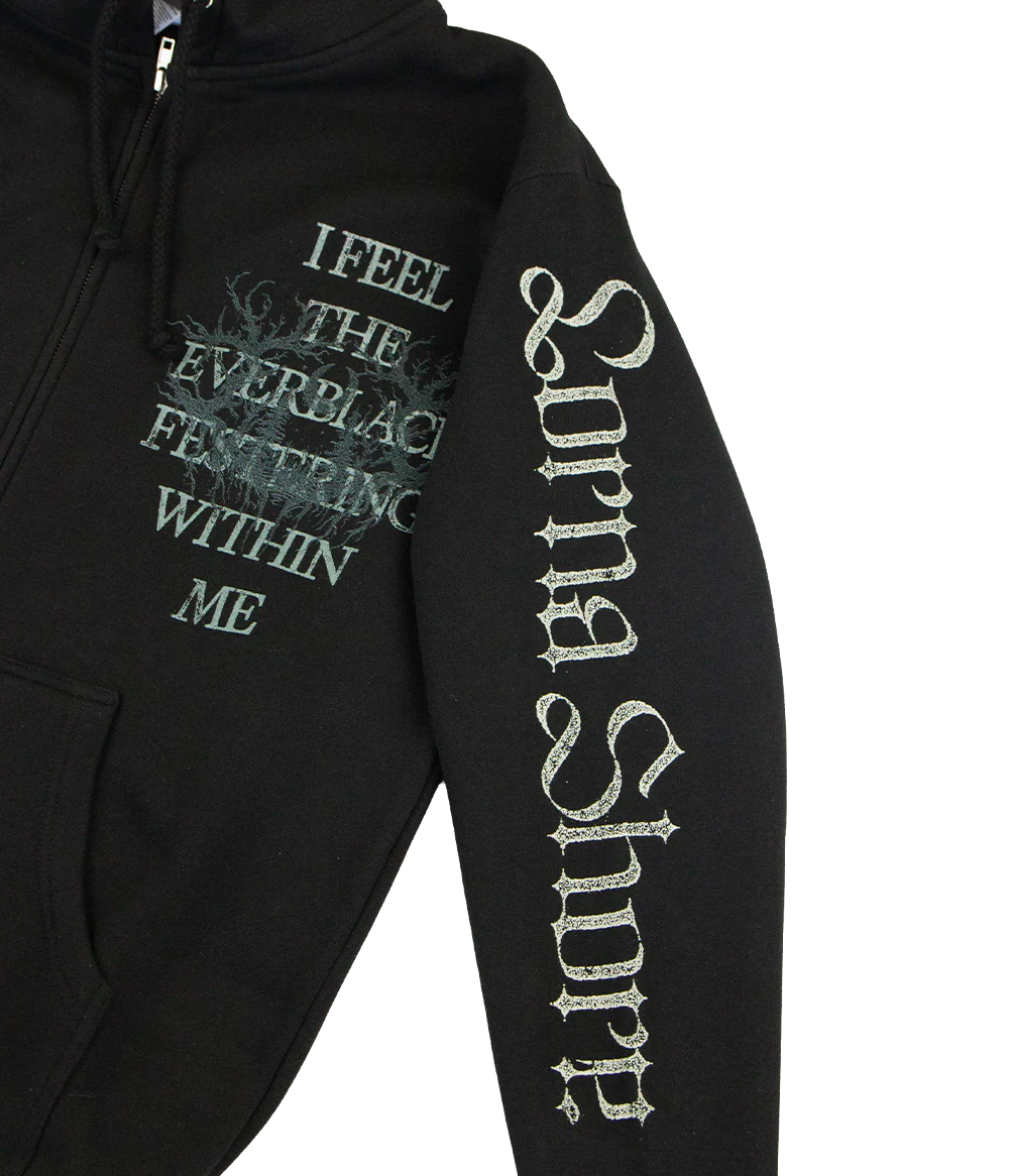 Lorna Shore IFTEFWM Cover Zip Hooded Sweatshirt - Image 4