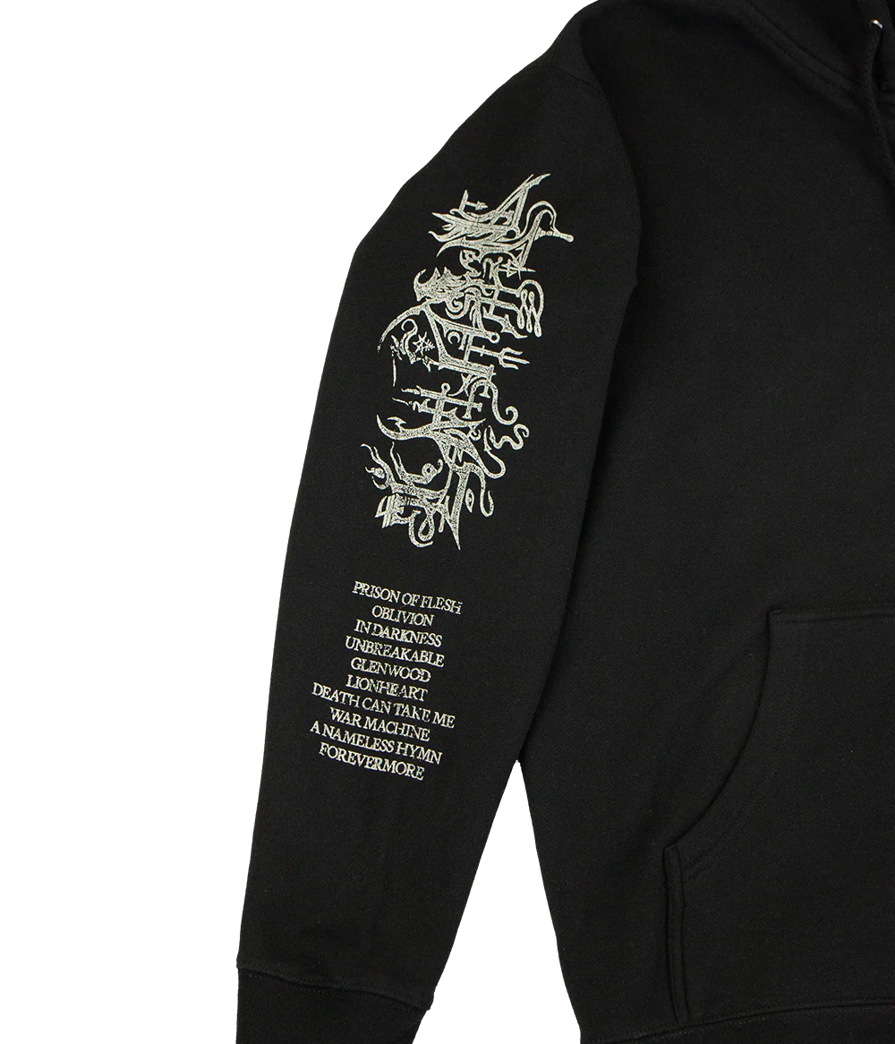 Lorna Shore IFTEFWM Cover Zip Hooded Sweatshirt - Image 5
