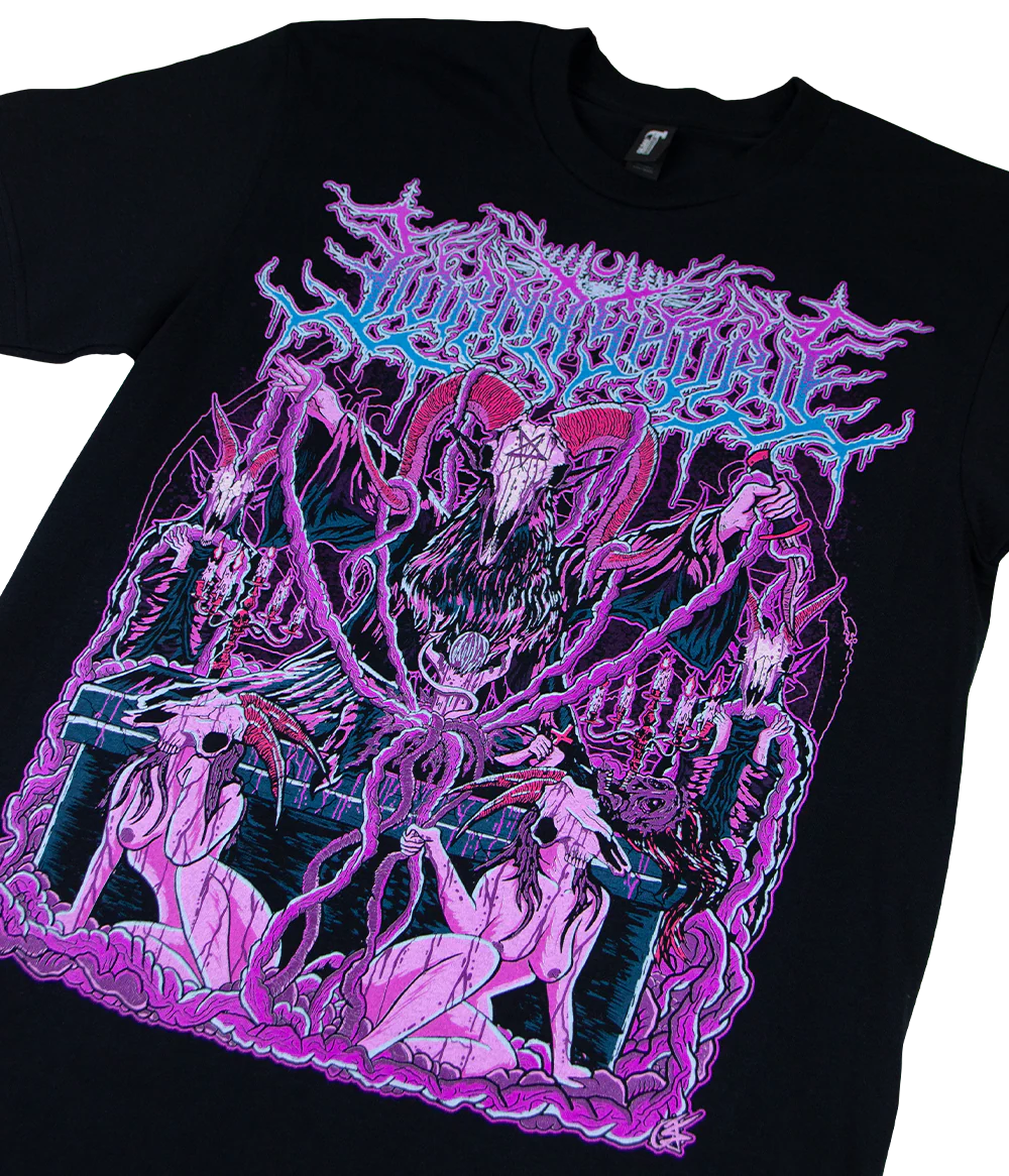 Lorna Shore Pink Goat Shirt - Image 3