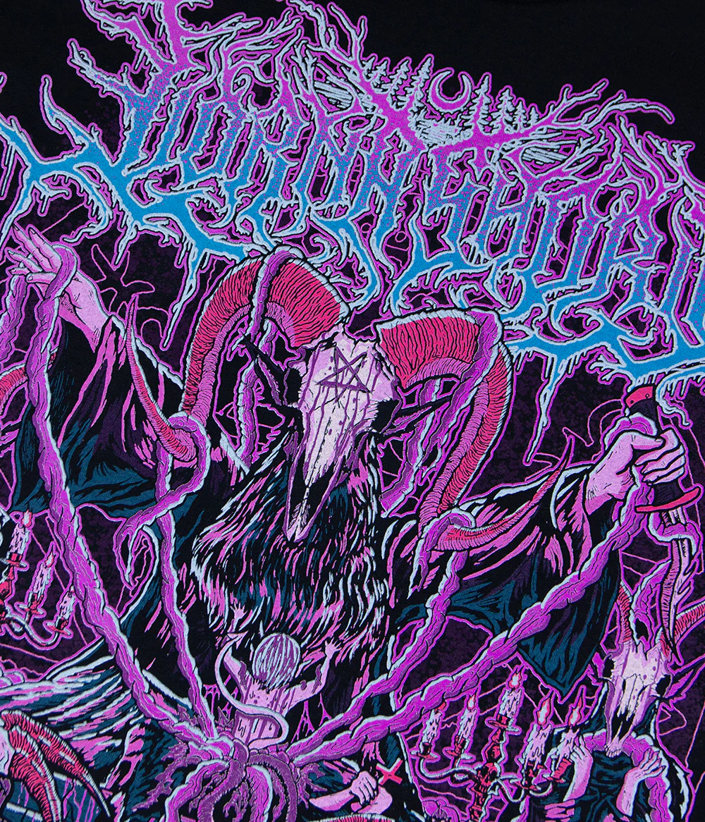 Lorna Shore Pink Goat Shirt - Image 4