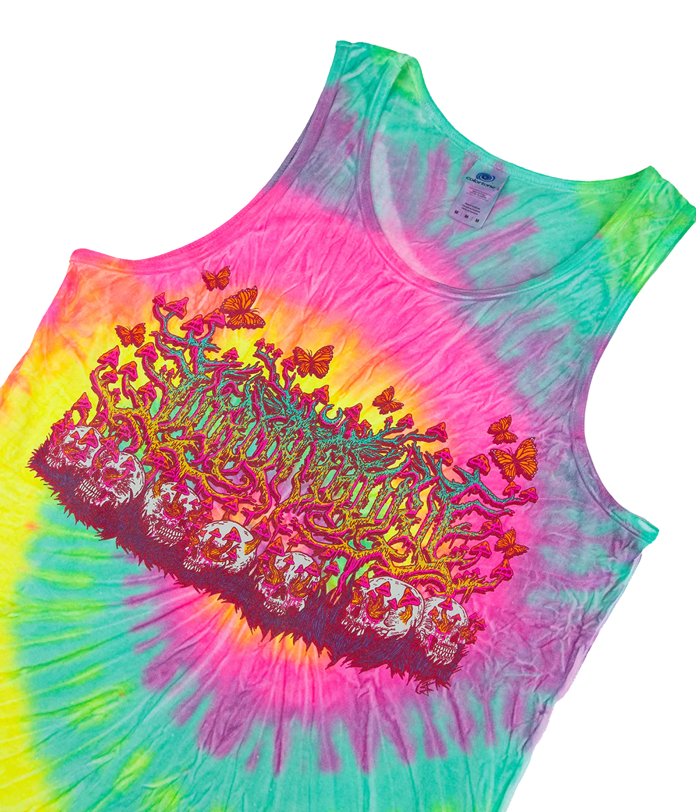 Lorna Shore Psychedelic Tie Dye Tank Top - Image 3