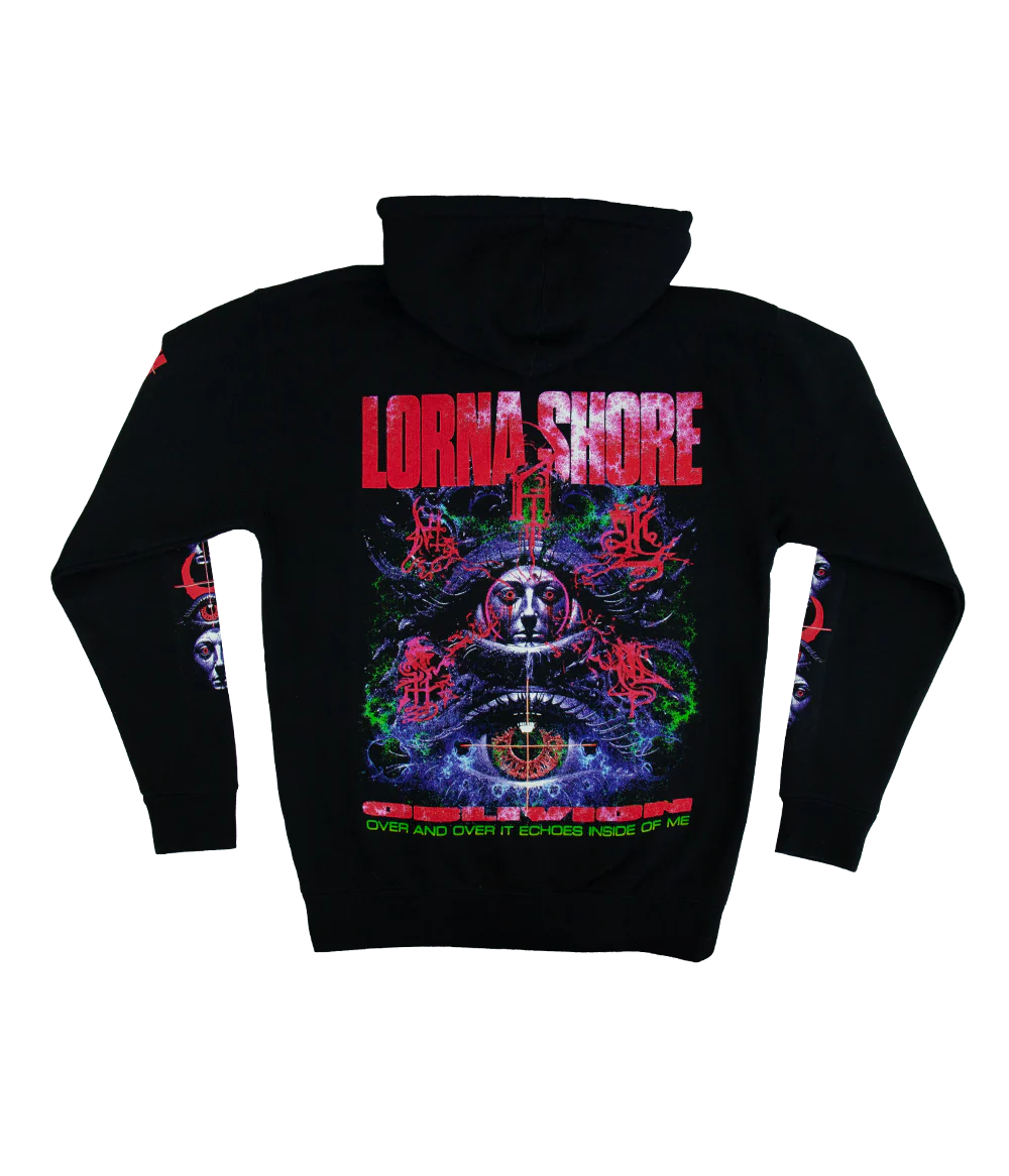 Lorna Shore Space Zip Hooded Sweatshirt - Image 3
