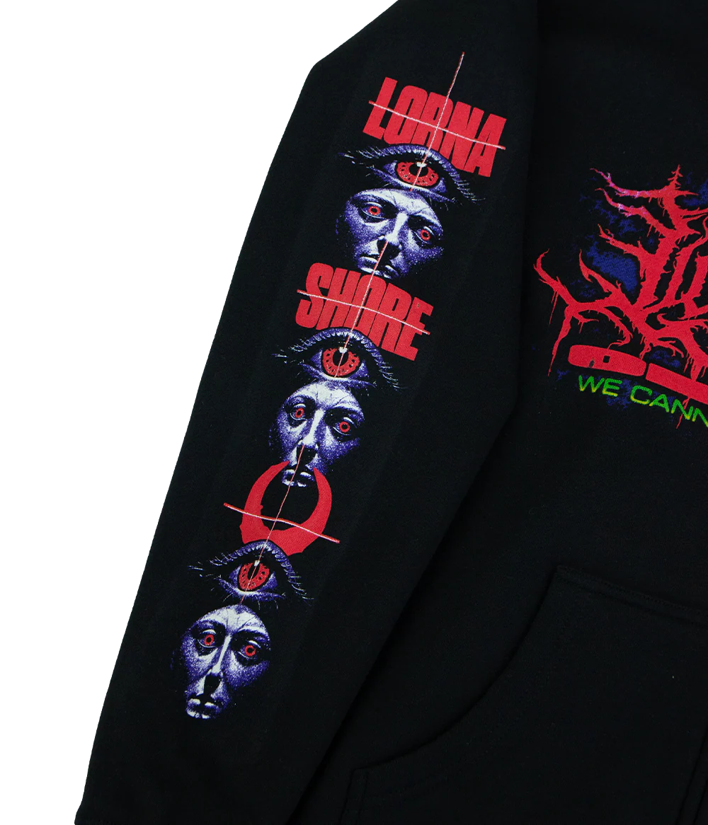 Lorna Shore Space Zip Hooded Sweatshirt - Image 5