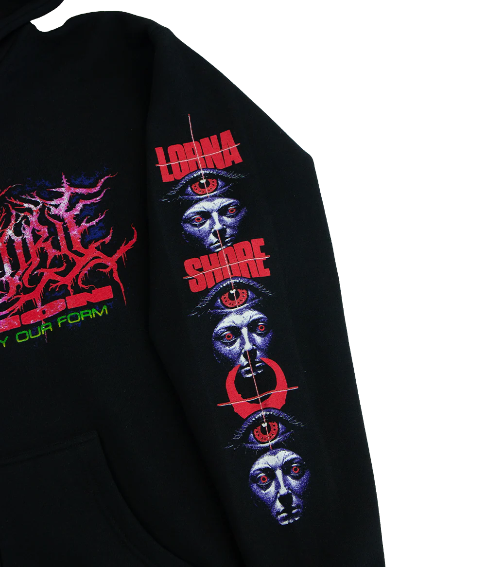 Lorna Shore Space Zip Hooded Sweatshirt - Image 6