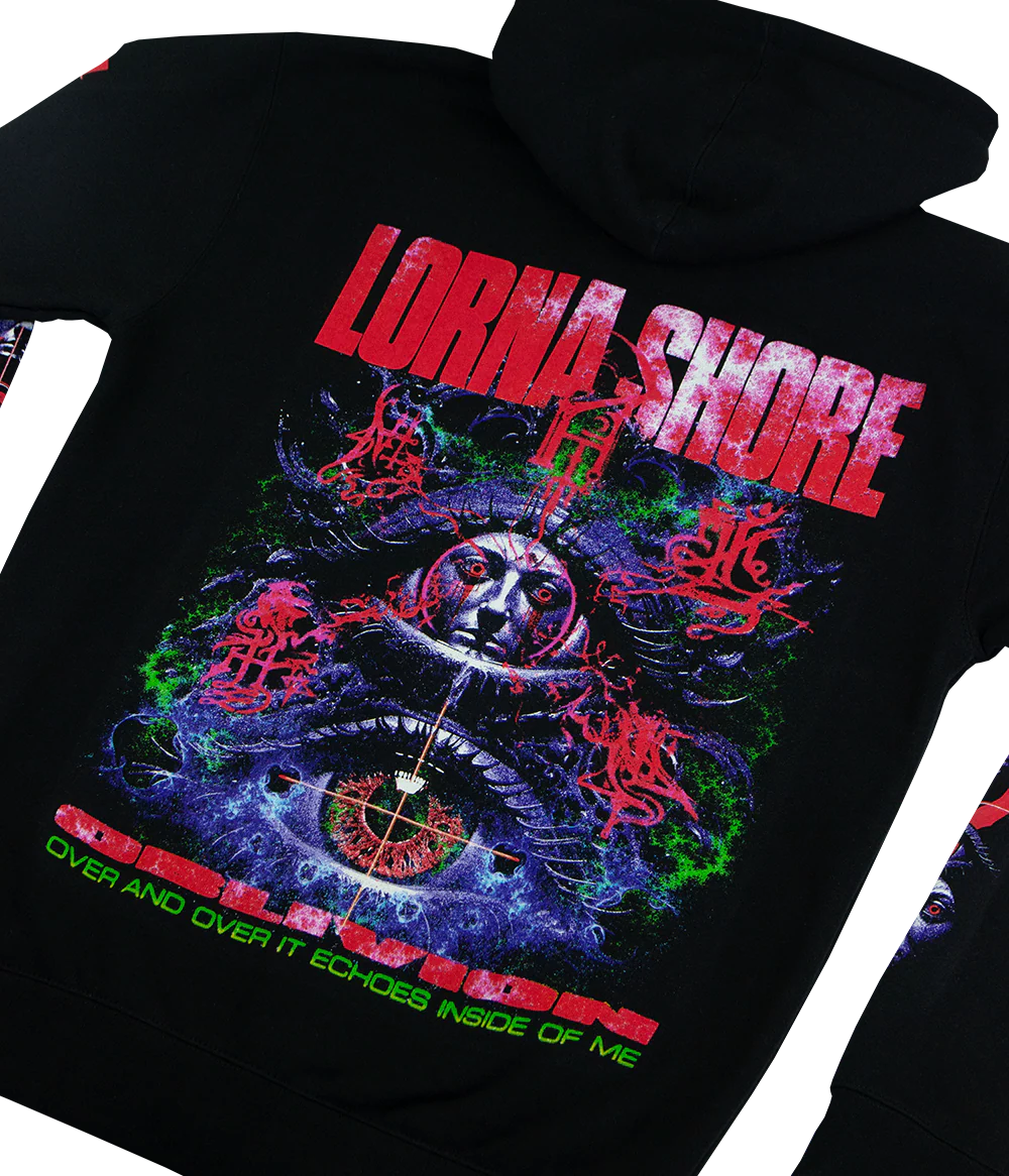 Lorna Shore Space Zip Hooded Sweatshirt - Image 8