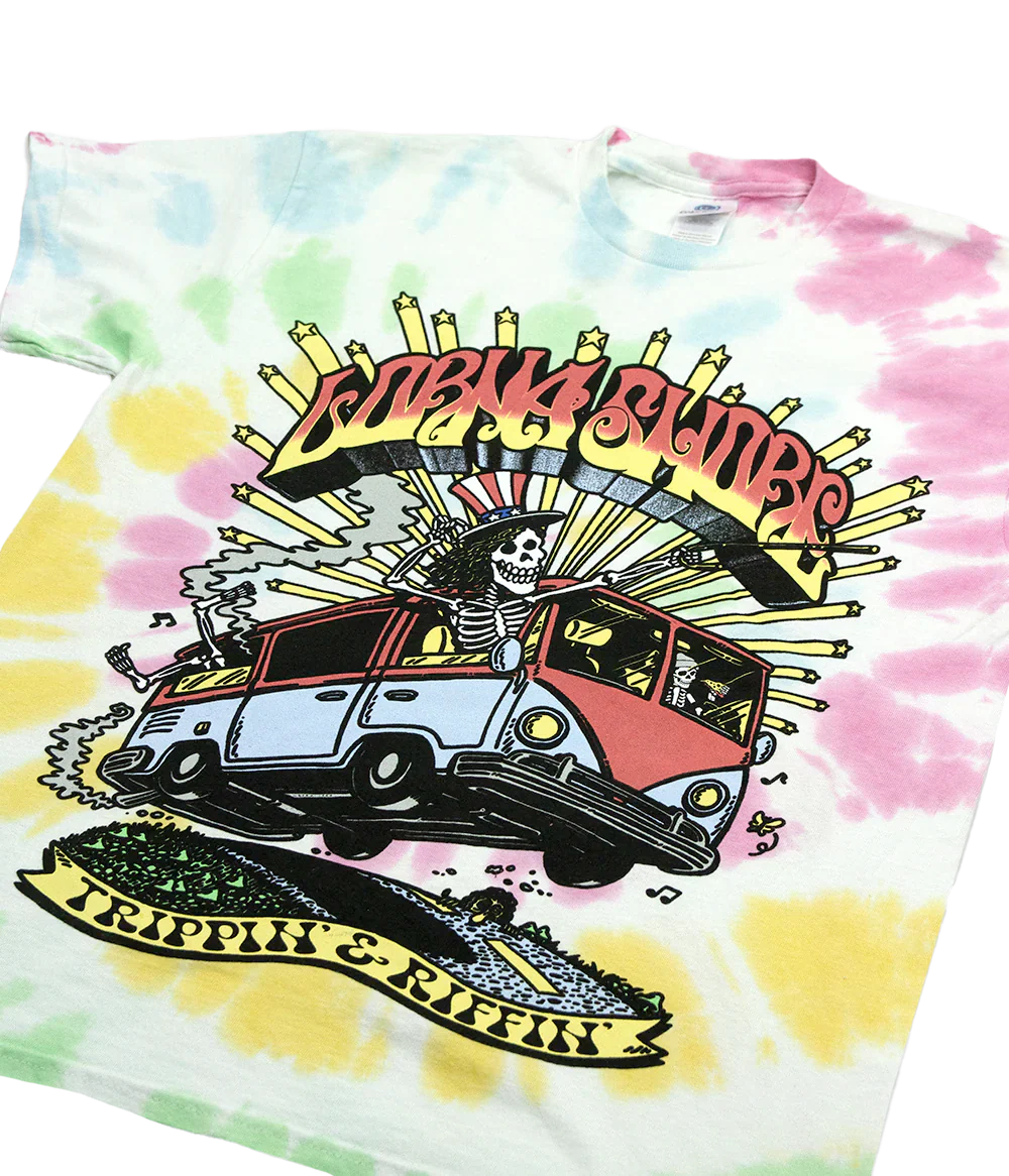 Lorna Shore Trippin & Riffin Tie Dye Shirt - Image 3