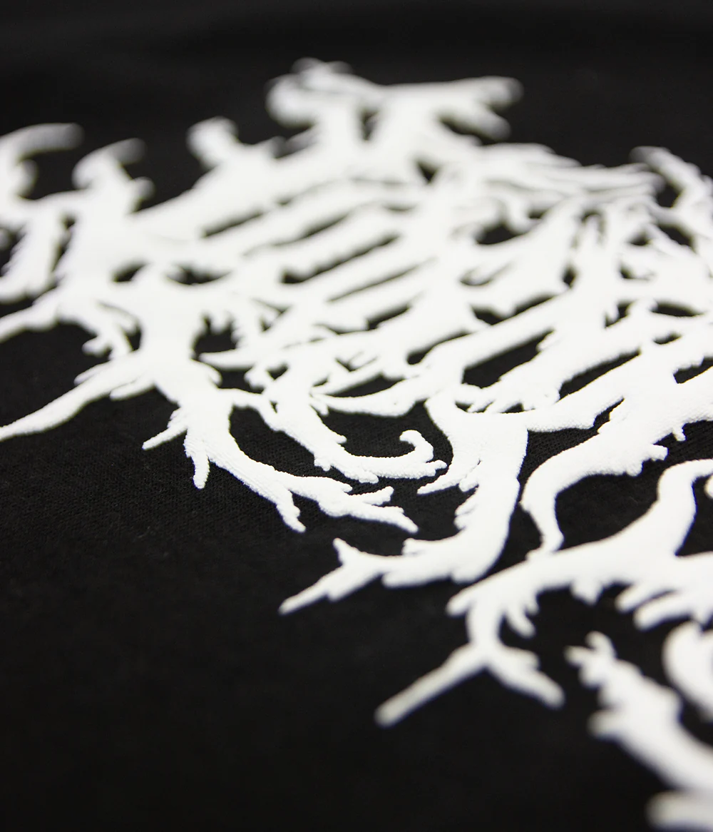 Lorna Shore White Logo Puff Shirt (Shaka Wear) - Image 3