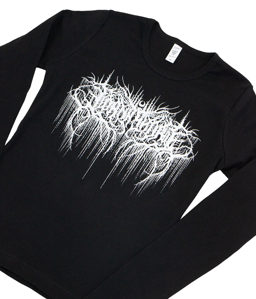 Lorna Shore Womens Logo Longsleeve Shirt - Image 3